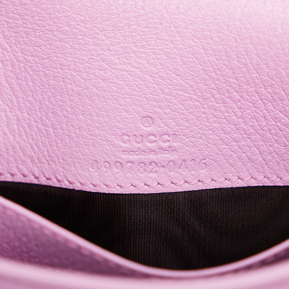 GUCCI GG Marmont Embellished Wallet On Chain Crossbody Bag - Picture 6 of 16